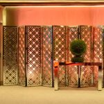 Biombo Versailles Espelho 04 Folhas