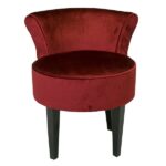 Poltrona Mignon Veludo Especial Bordo