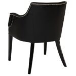 Poltrona Tania Camurça Preto(a)