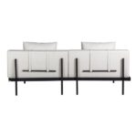 Sofá Elza Modular Cru - 02 Lugares