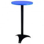 Bistrô Alto Base Preta com Tampo Laca