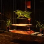 Tampo Mesa Suspensa Espelho e Vidro com 03 andares