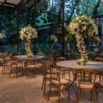 Tampo Diva Fer Forge com Base Bambu Ferro Cinza