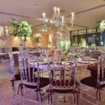 Tampo Laca Branca com Borda Espelhada e Base Bambu Branca