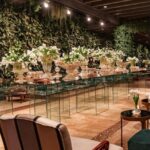 Tampo de Vidro Transparente Duplo com Espaçadores e Base Cubo Vidro