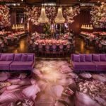 Sofá Manoela Veludo Inca Rosê (02 módulos curvos)