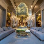 Sofá Loft Veludo Cinza (Módulo Poltrona)