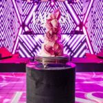 Mesa Bolo Com Rodinha para Revestir