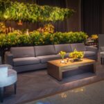 Banco/Mesa "U" Invertido Ouro Velho Largo