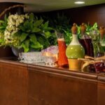 Balcão/Bar Ferro Envelhecido Retangular