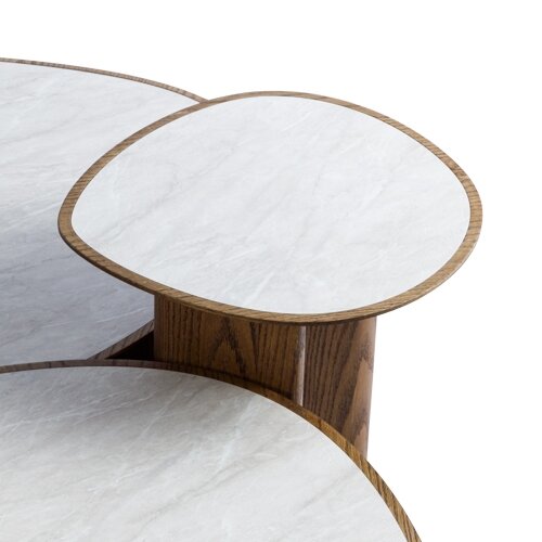 Mesa Lateral Drops Marmorizado - Imagem 4