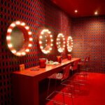 Banqueta Renda Cristal