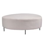 Pufe Otto Off White - Conjunto