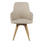 Cadeira Carla Giratória Carla Bege