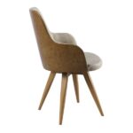 Cadeira Carla Giratória Carla Bege