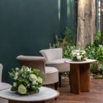 Mesa Drops Marmorizado Lateral