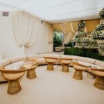 Poltrona Dore Veludo Caramelo