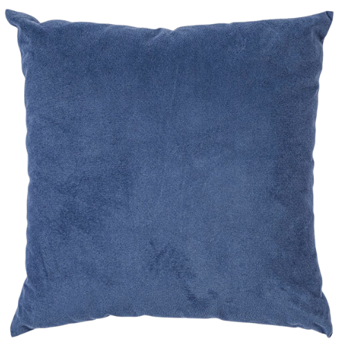 Almofada Camurça Azul 0.40l X 0.40p