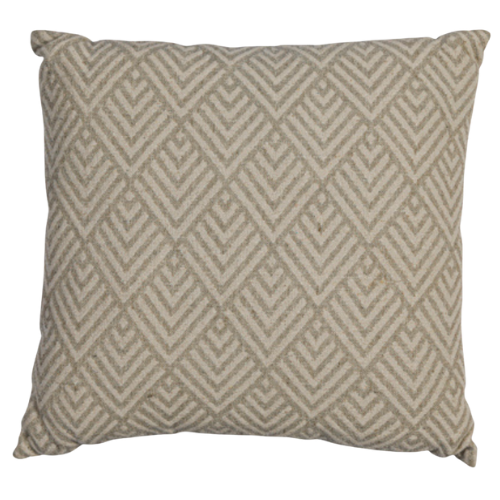 Almofada Linho Geométrico Cru 0.40l X 0.40p