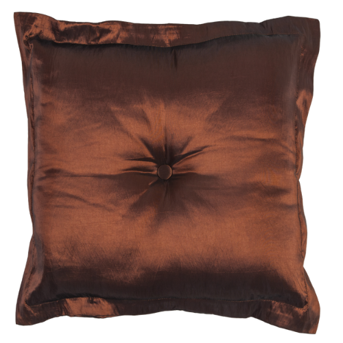 Almofada Tafetá Cobre Butone 0.45l X 0.45p