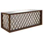 Balcão/Bar Frente Treliça Ferro Envelhecido