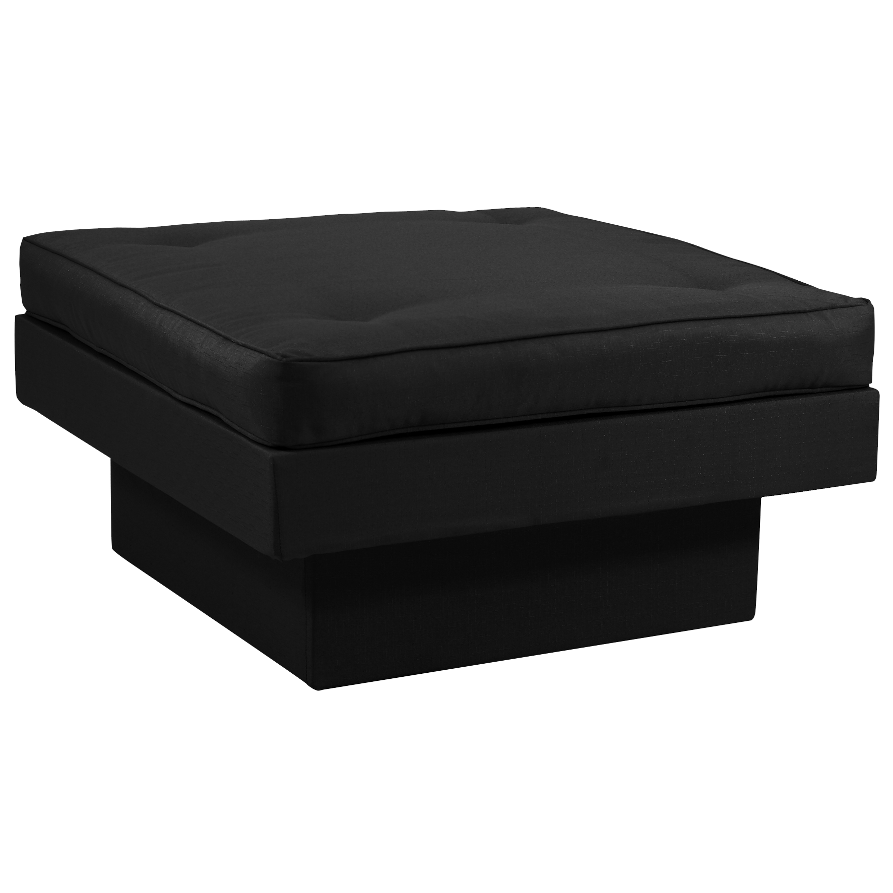 Banco Futon Preto 0,80 x 0,80