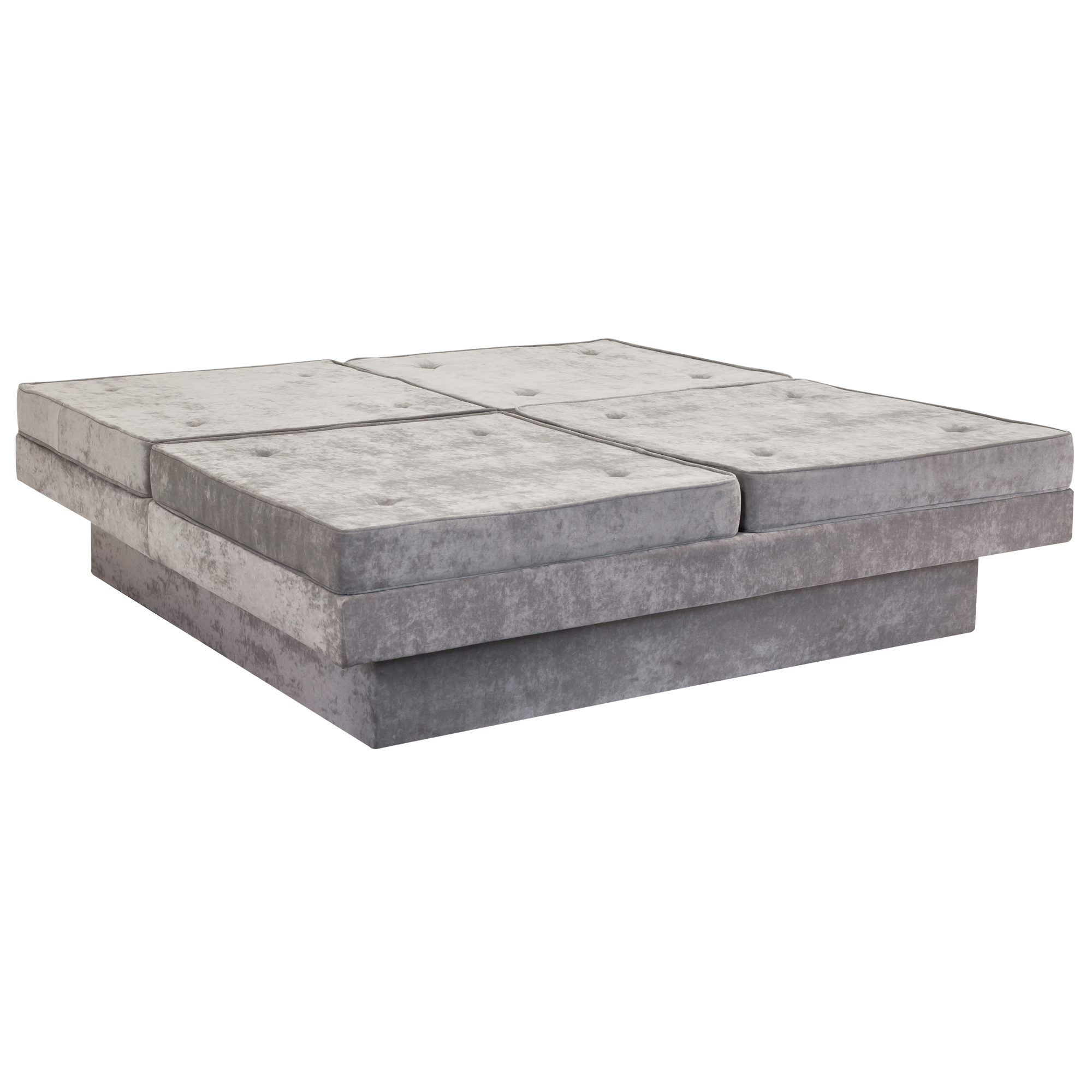 Banco Futon Revestido sem Encosto - 1,60 x 1,60