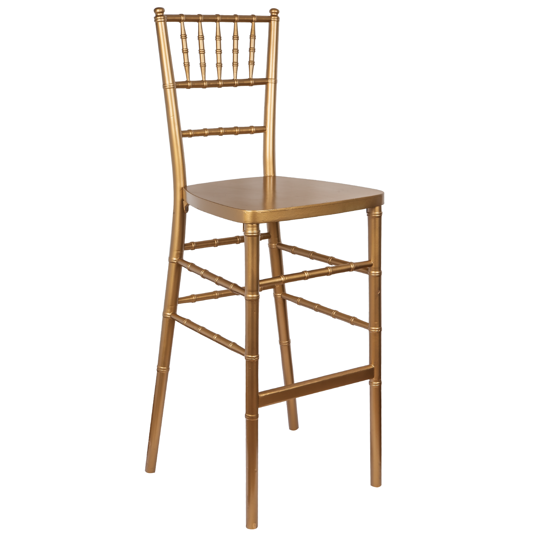 Banqueta Itália Dourada - 0,40 x 0,40 x 1,16h (1)