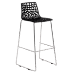 Banqueta Renda Preto(a)