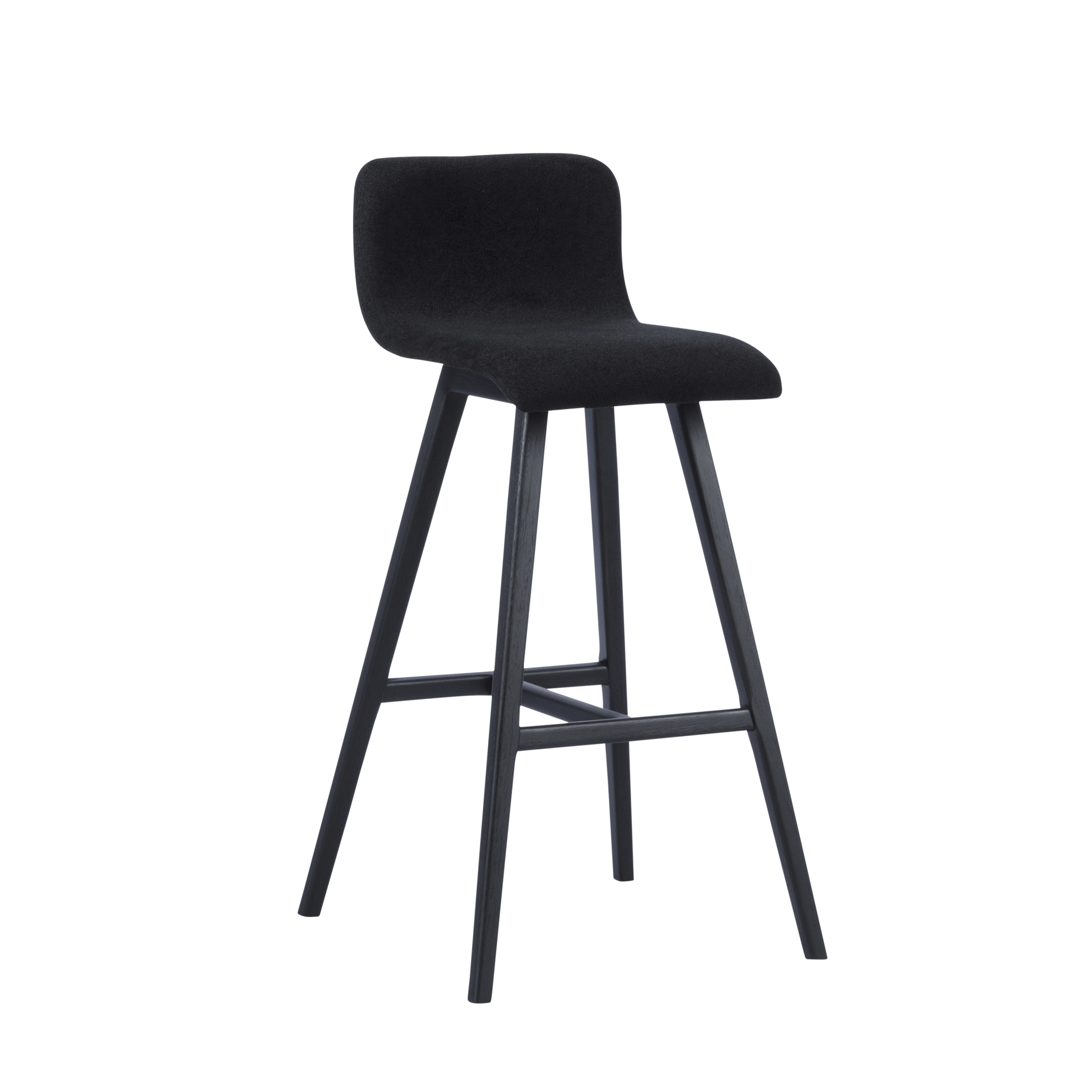 Banqueta Susy Preta - 0,39l x 0,75a x 0,42p -1,10h