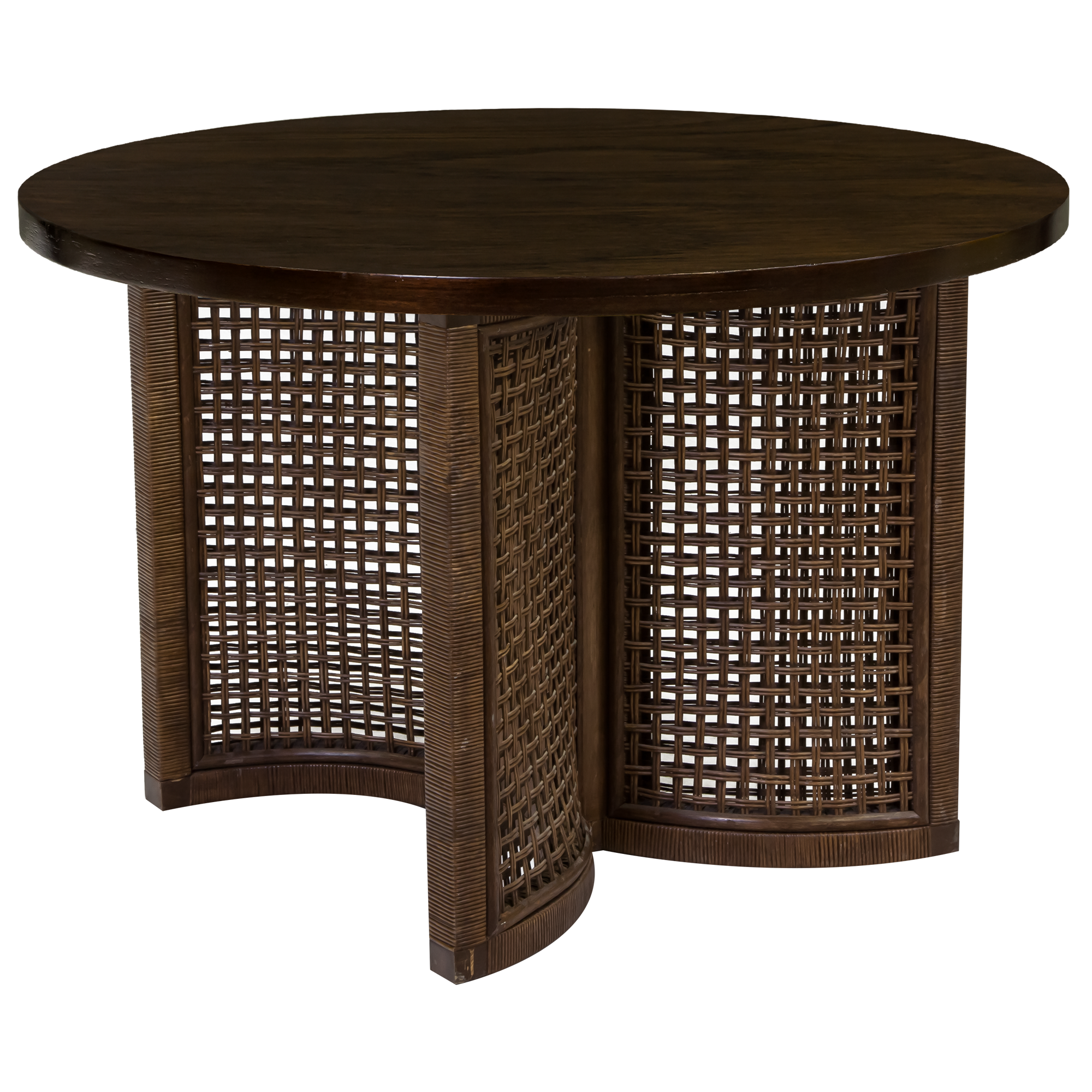 Base Bali 0,70 x 0,70 x 0,76h com Tampo Tabaco 1,20 de diametro