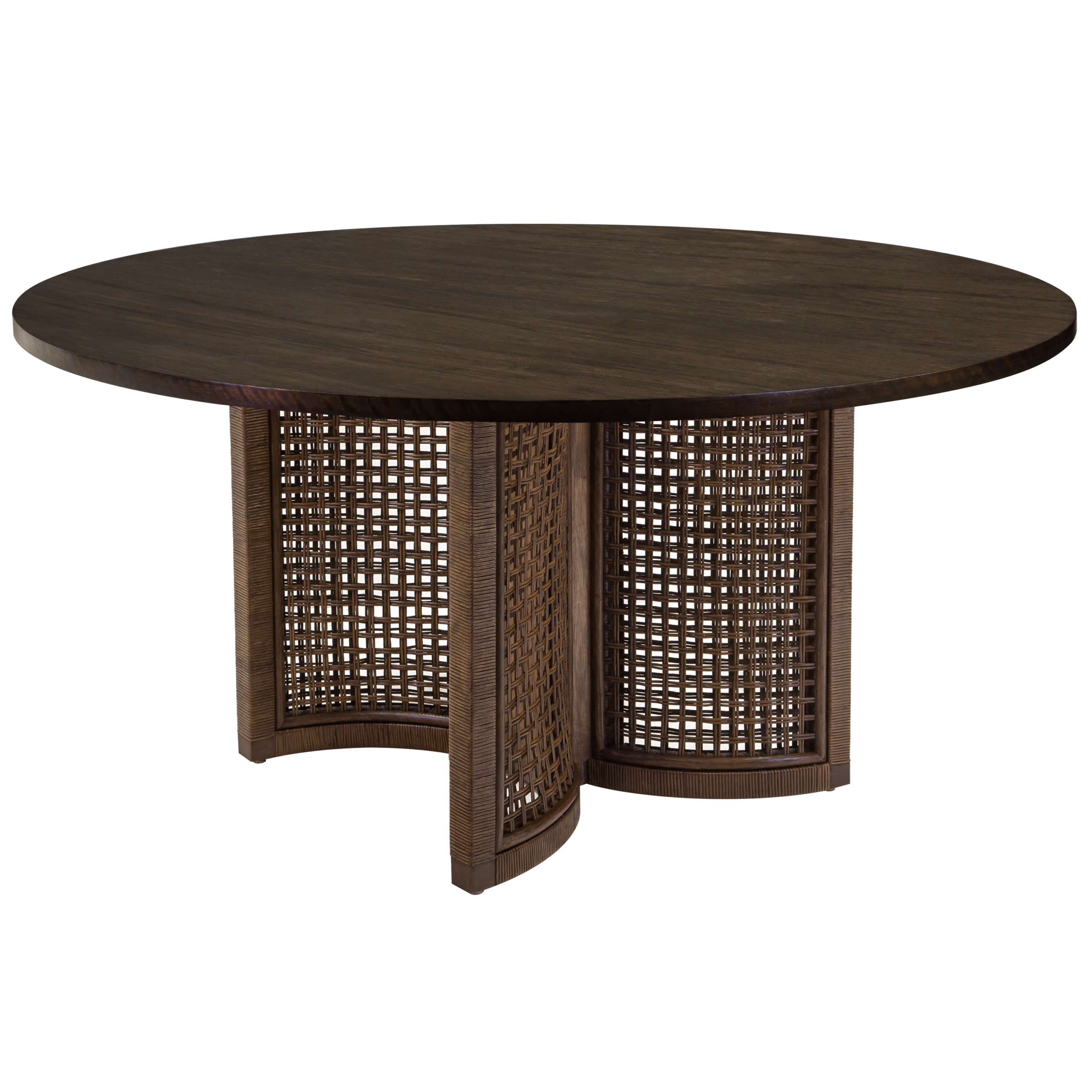 Base Bali - 0,70 x 0,70 x 0,76h com tampo tabaco de 1,60