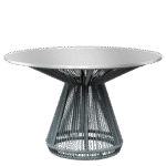 Tampo de Espelho com Base Grace Cinza