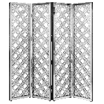 Biombo Versailles Espelho 04 Folhas