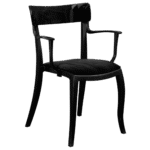 Cadeira Duomo Preto(a) com Braço