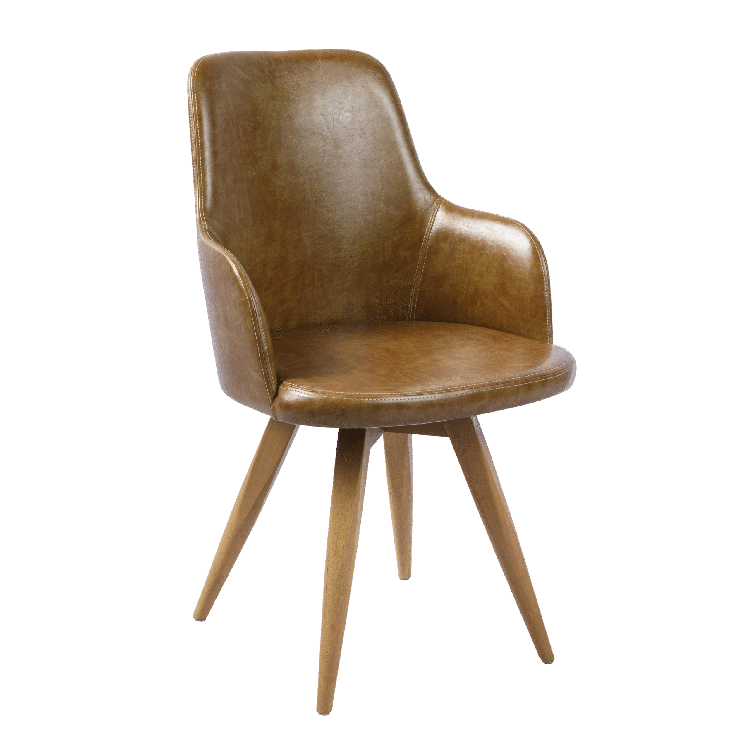 Cadeira Giratório(a) Carla Caramelo 0.56l X 0.48a X 0.46p