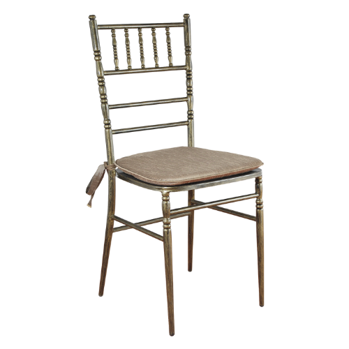 Cadeira Itália Ferro Ouro Velho