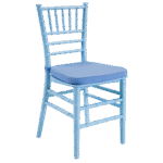 Cadeira Itália Mini Acrílico Azul