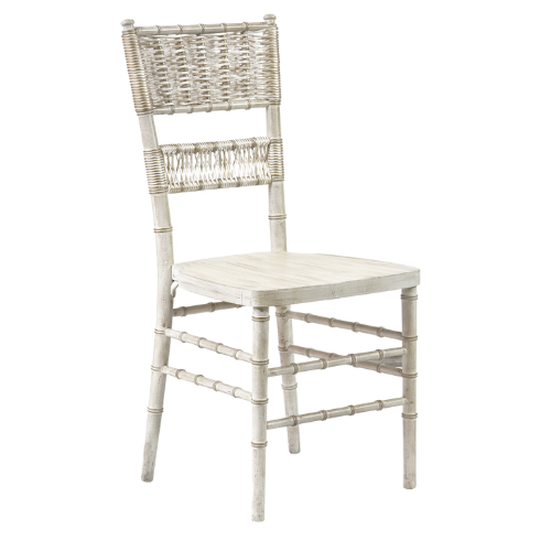 Cadeira Itália Patina Dourado(a) 0.40l X 0.90a X 0.40p Encosto Palha