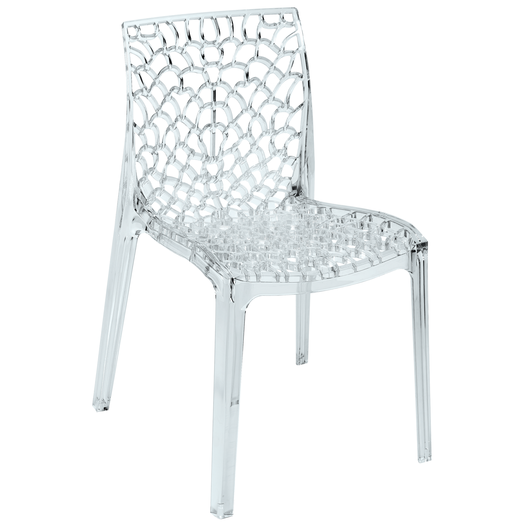 Cadeira Renda Cristal - 0,42 x 0,45 x 0,81h