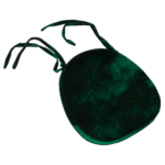 Capa Assento Veludo Irlandês Verde (Cadeira Itália)