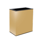 Carrinho Bebida Acrílico Espelhado Dourado(a)