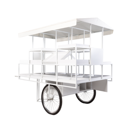 Carrinho Doce Isabella (Com Prateleiras e Nichos)