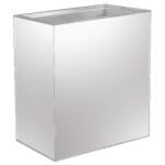 Carrinho Bebida Acrílico Espelhado com Cuba Inox