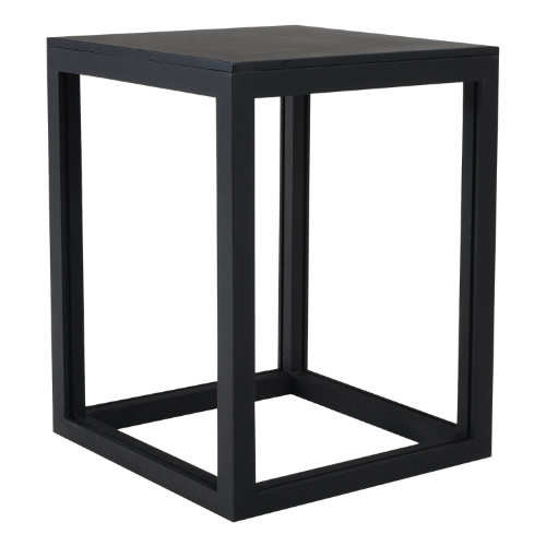 Cubo Grande Vazado Preto - 0,55 x 0,55 x 0,70h