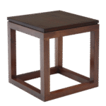 Cubo Médio Vazado Madeira com Friso