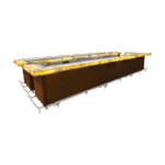 The Bar com Tampo Ônix Iluminado