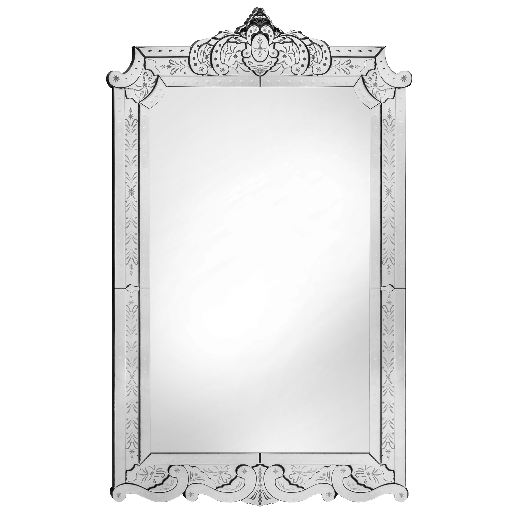 Espelho Veneziano - 1,20 comprimento x 2,00 altura