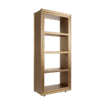 Estante Vazada Laca com 3 Prateleiras de 0,45h