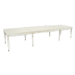 Mesa Aparadora Patina com Vidro